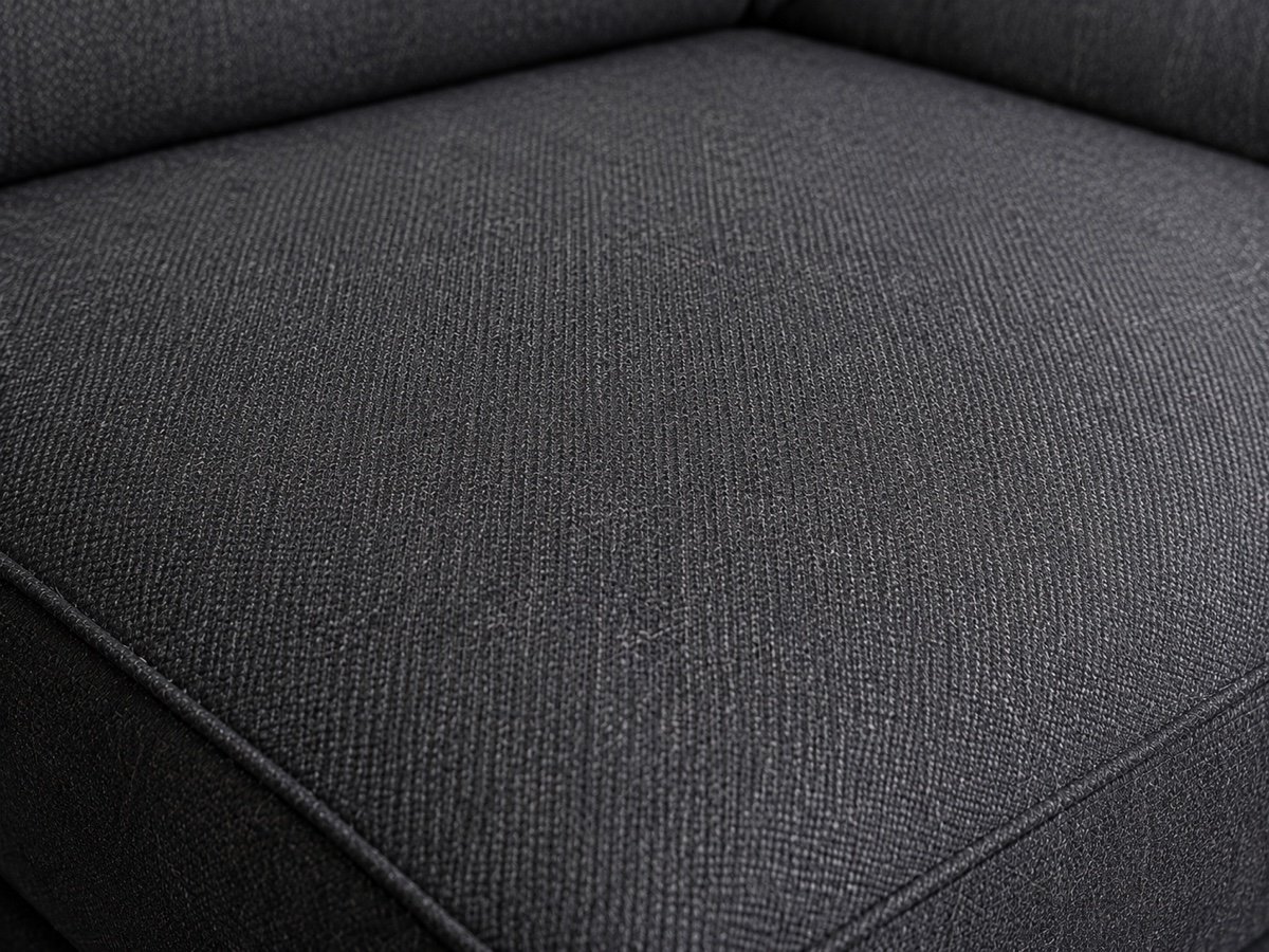 Same sofa cushion after cleaning, free of pet hair